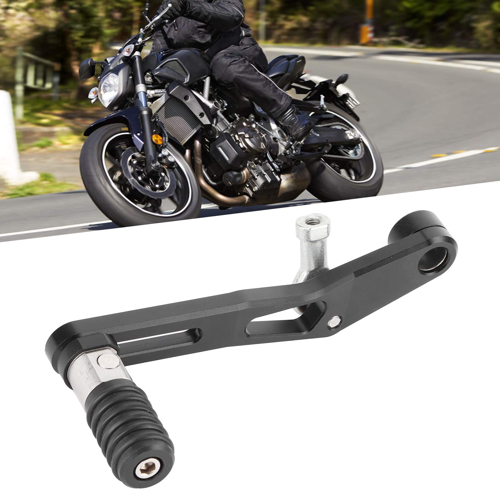 Amazon | Akozon オートバイ ギアシフトレバー シフトペダル 調整可能